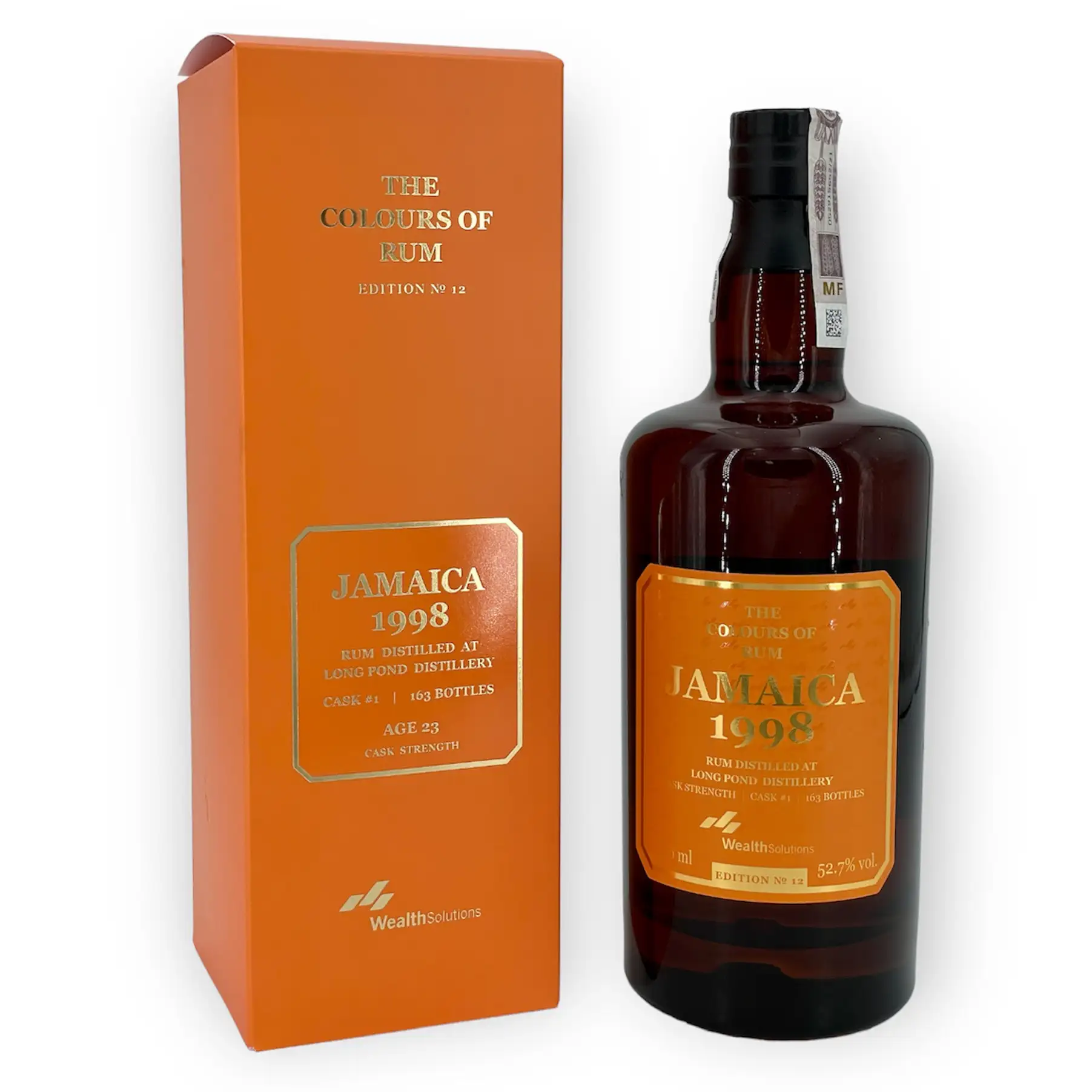 Bottle of CoR Long Pond Jamaica No. 12 LPS 1998