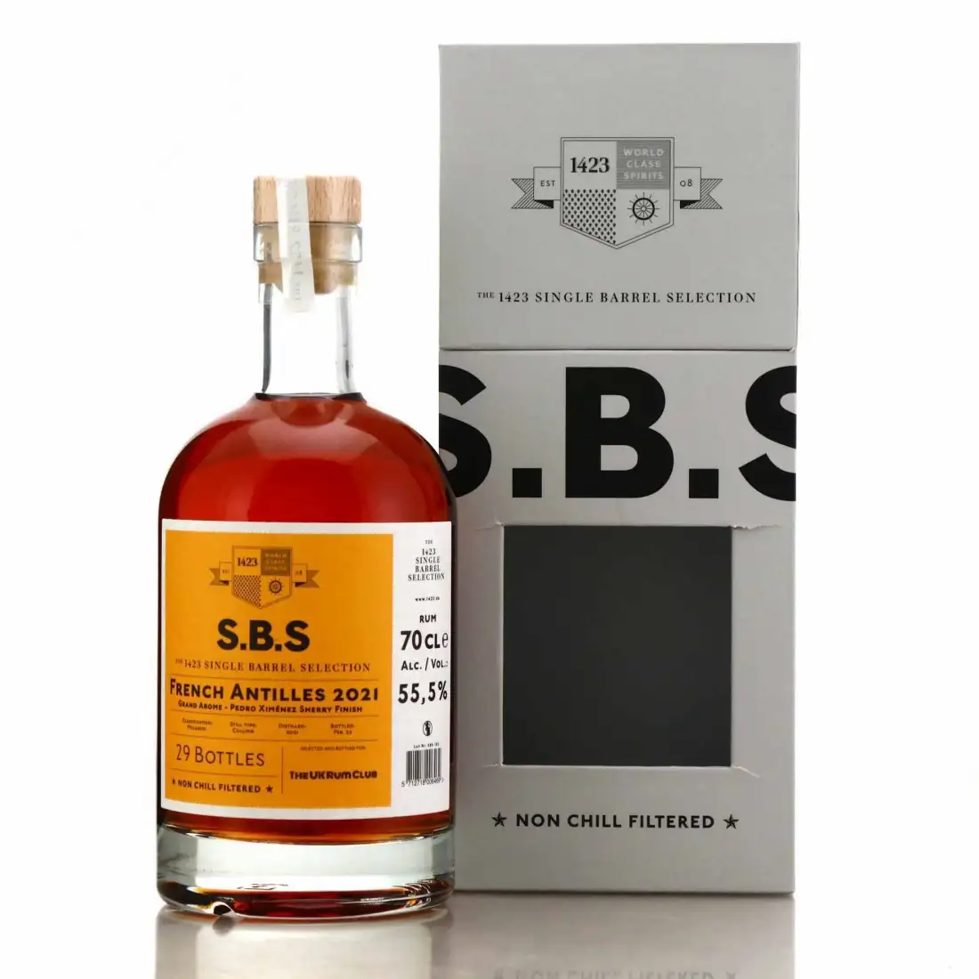 Bottle of Le Galion S.B.S French Antilles (UK Rum Club) Grand Arôme 2021