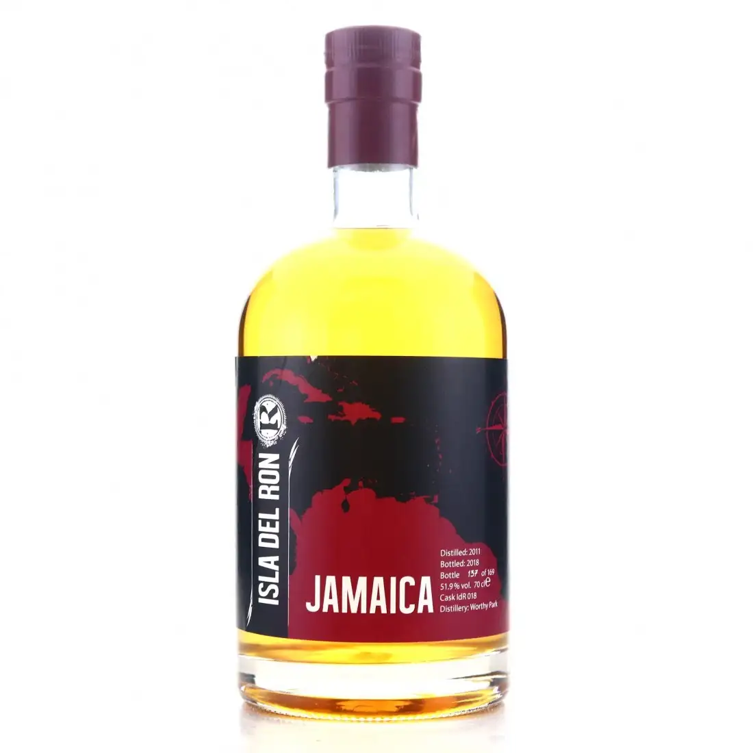 Bottle of Isla del Ron Worthy Park 2011