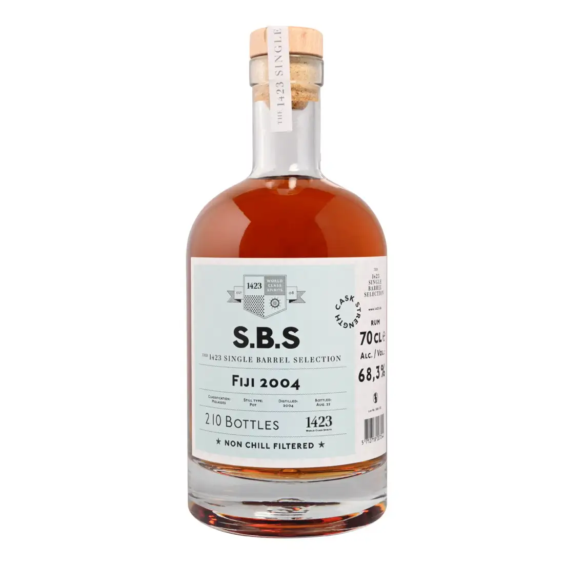 Bottle of South Pacific S.B.S Fiji 2004