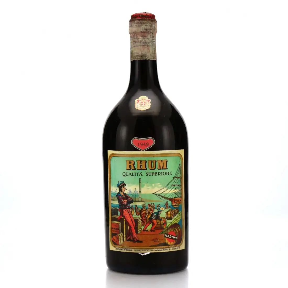Bottle of Martini Qualita Superiore Rhum 1949
