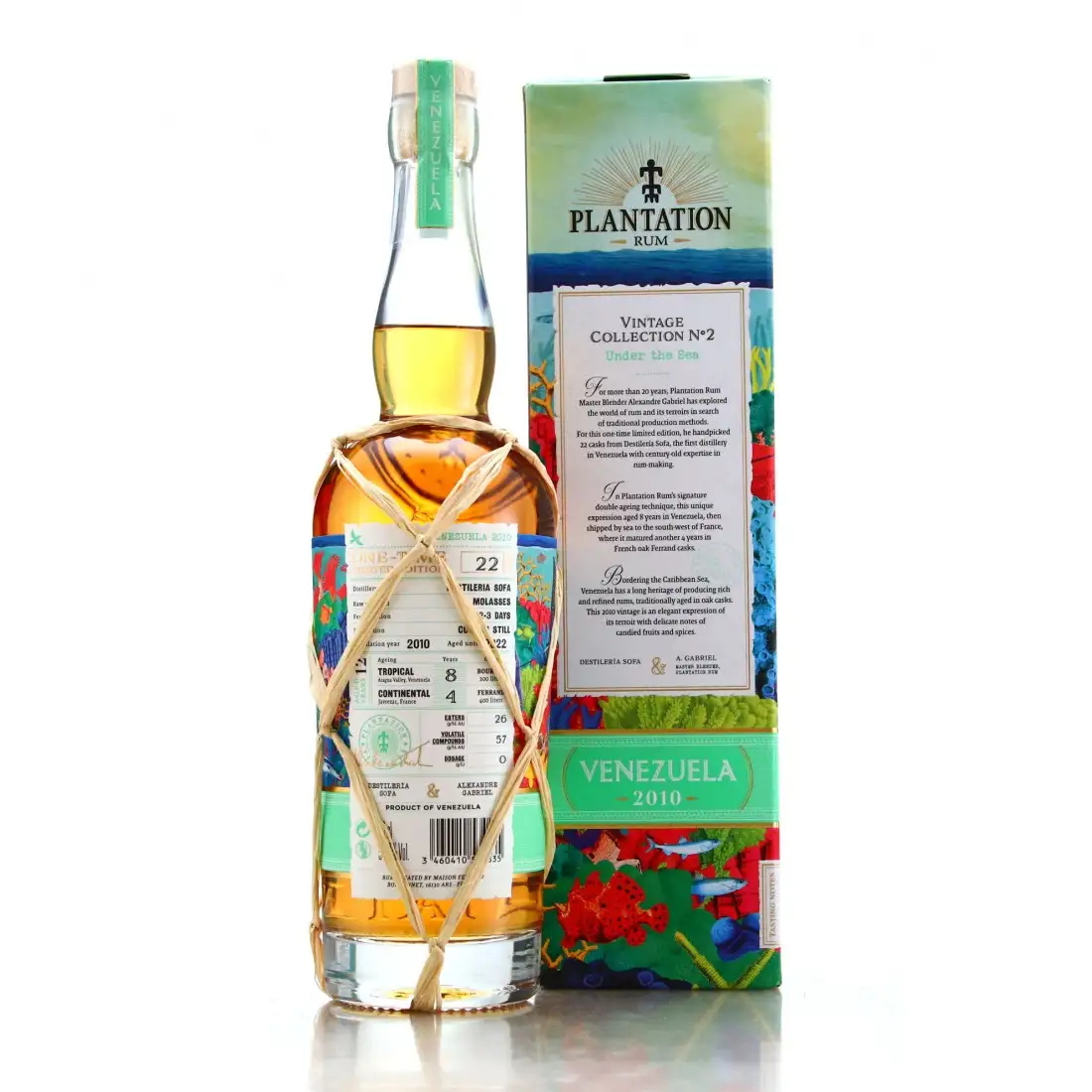 Hochauflösendes Bild von Destileria Sofa Plantation Venezuela One-Time 2010