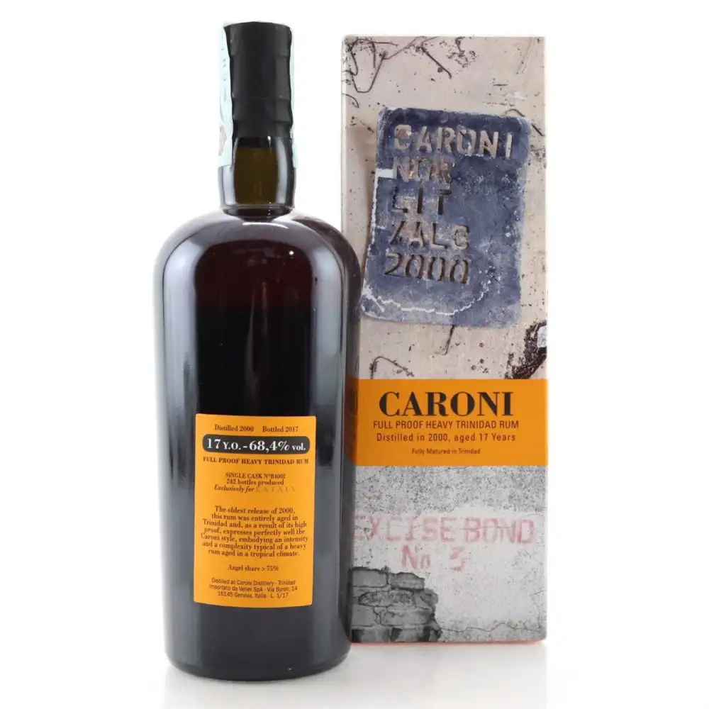 High resolution image of Velier Caroni Heavy Trinidad Rum (Eataly) HTR 2000