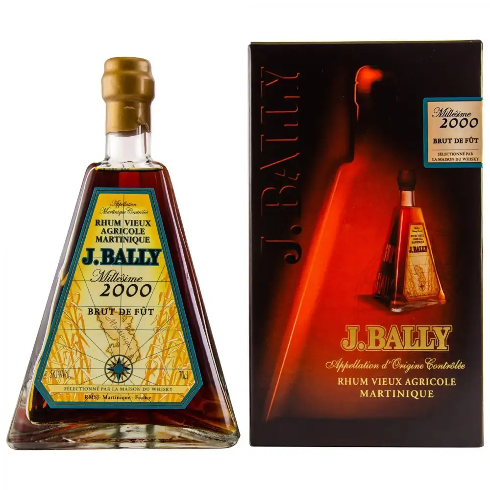 Bottle of LMDW Saint James J. Bally Millésime 2000