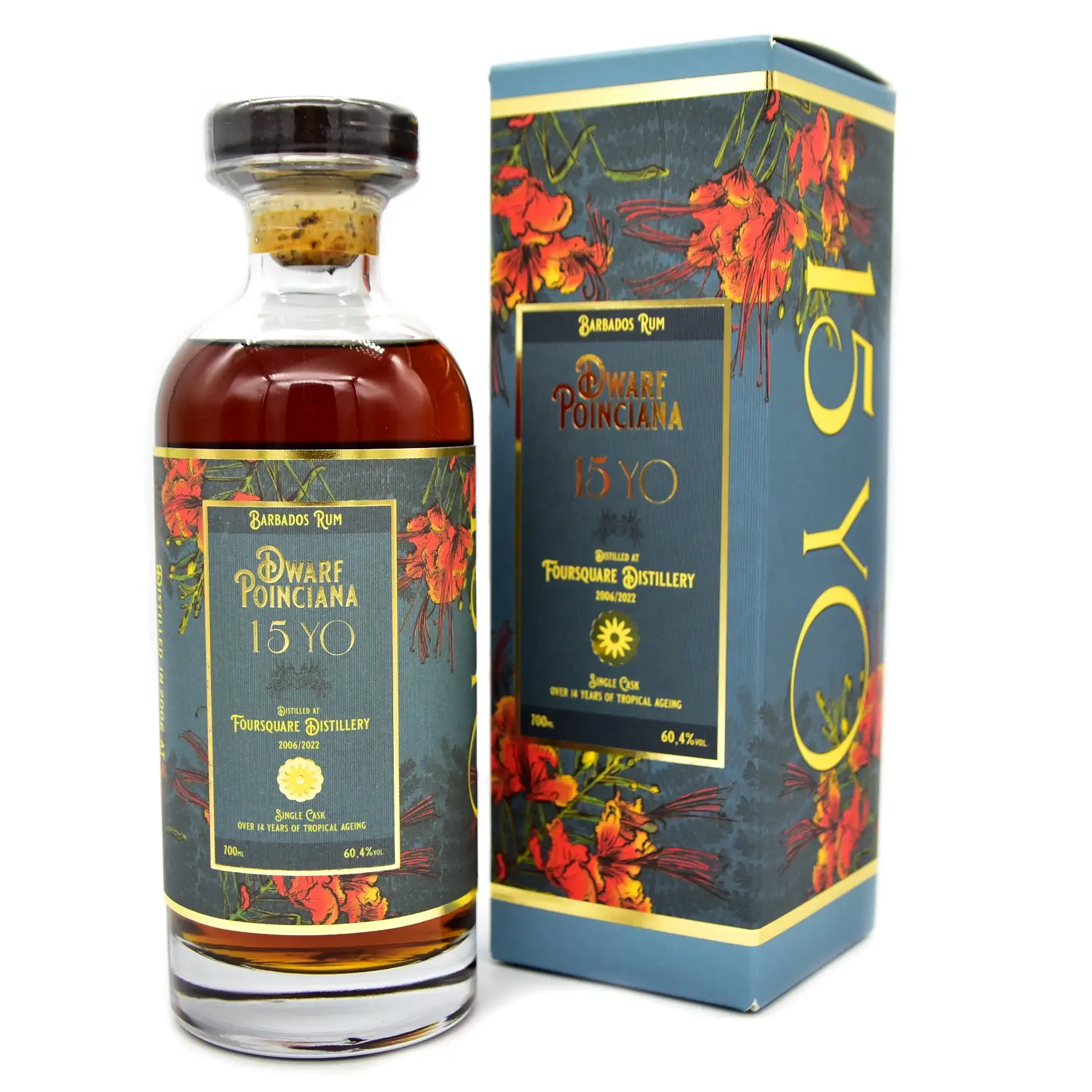 Bottle of Distilia Foursquare Floral Rum Series Dwarf Poinciana (Catawiki) 2006