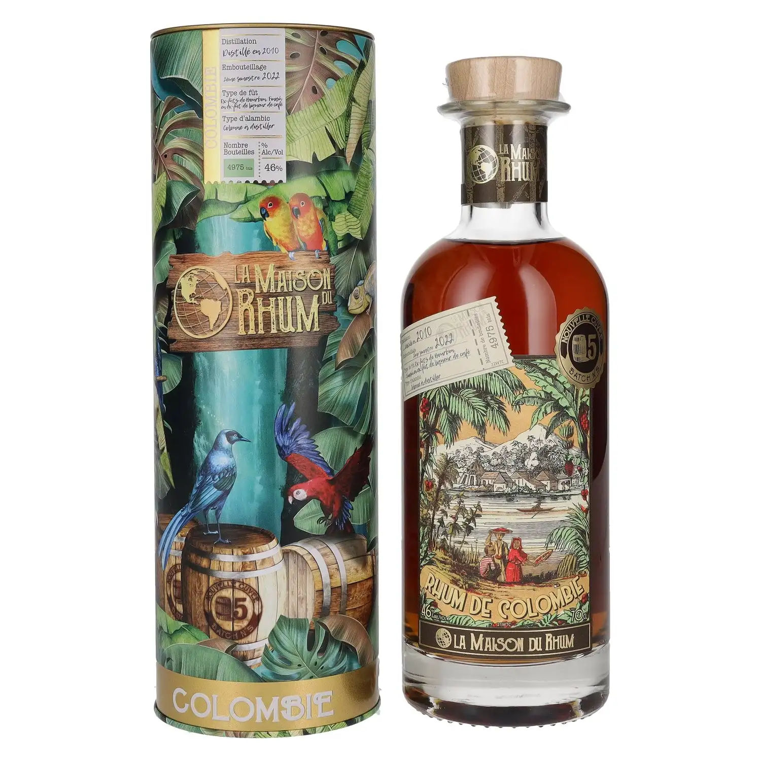 Bottle of Dugas Hacienda Coloma La Maison du Rhum #5 2010