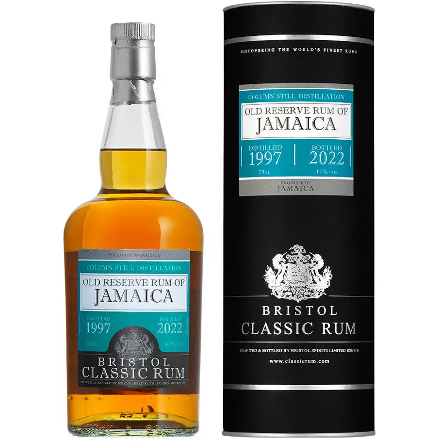Bottle of Bristol Old Reserve Rum of Jamaica 1997