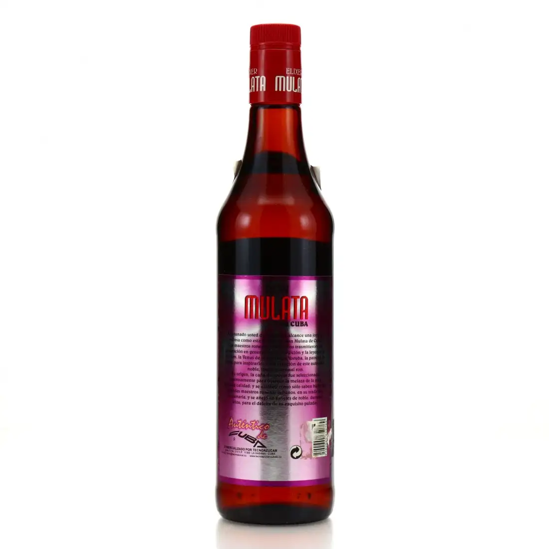 High resolution image of Mulata Elixir De Ron