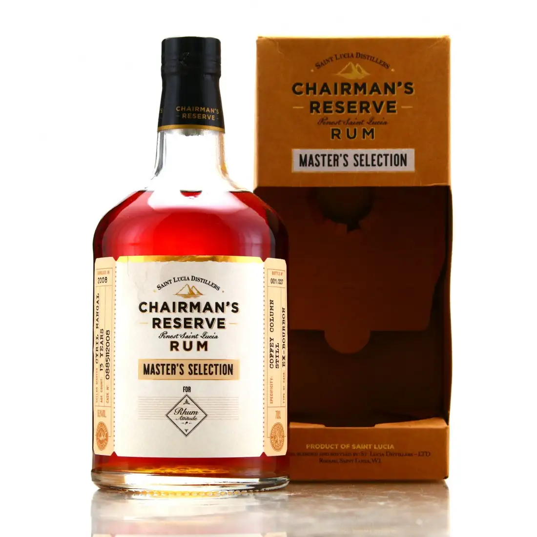 Bottle of Chairman‘s Reserve Master‘s Selection (Rhum Attitude) 2008