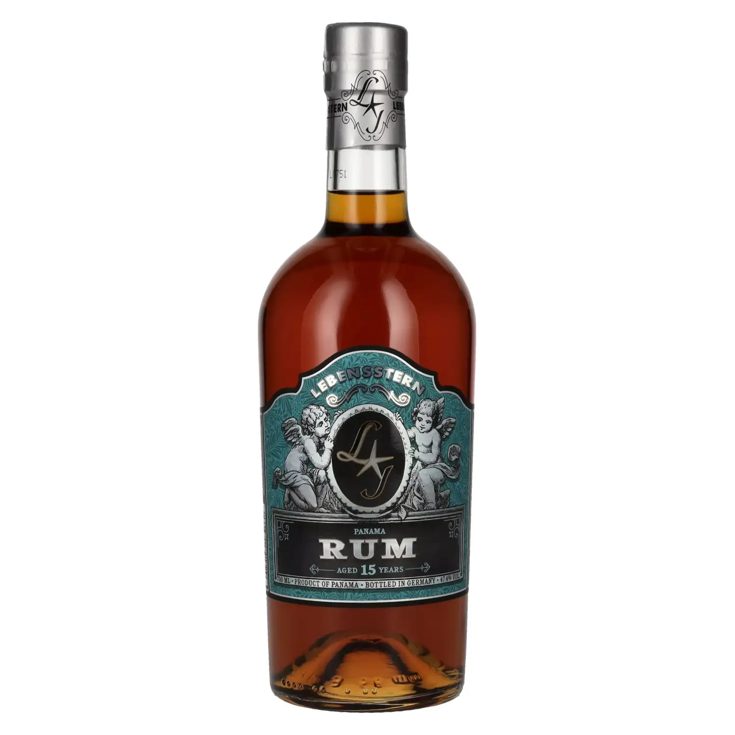 Bottle of Lebensstern Panama Rum