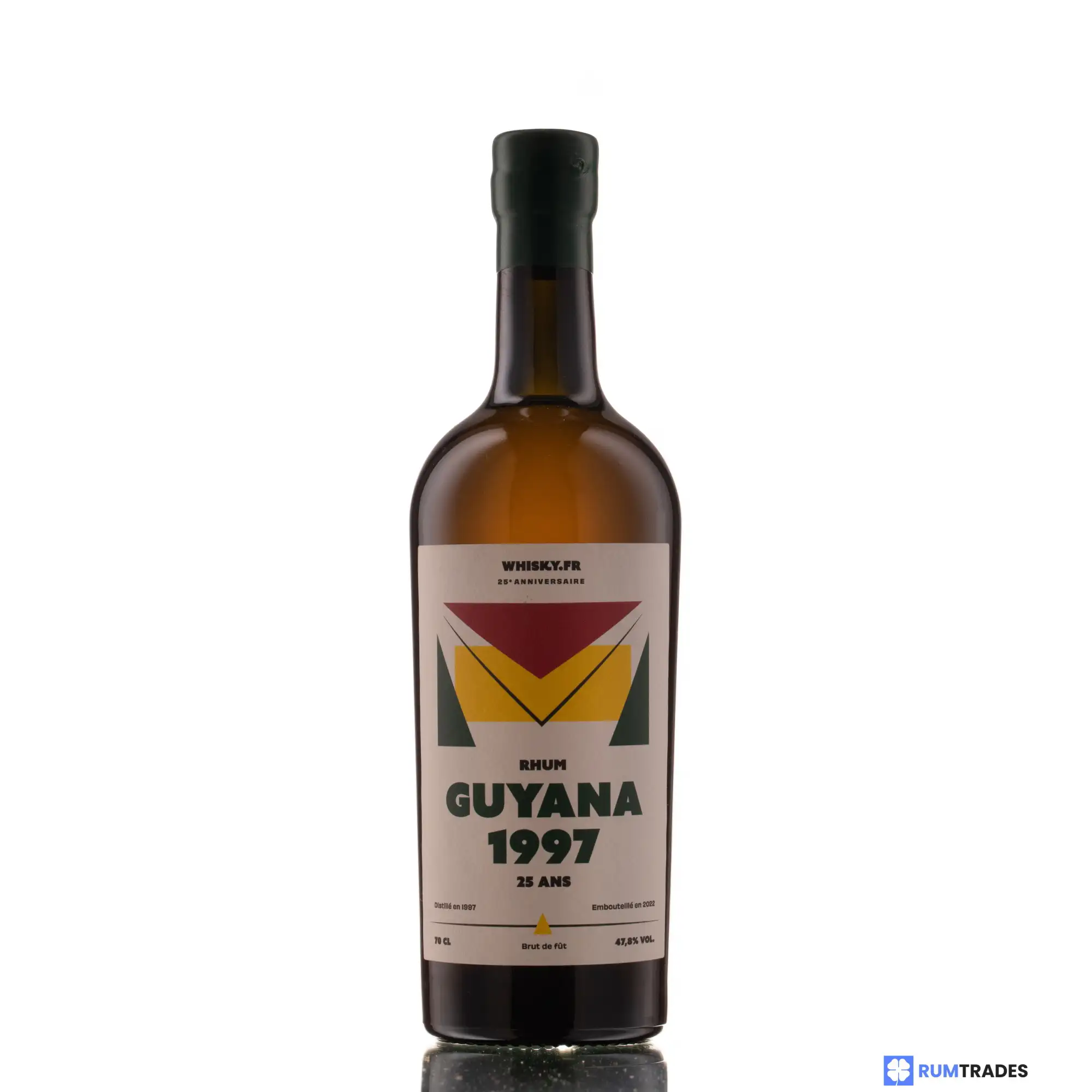 High resolution image of LMDW Port Mourant Guyana Flag Series (Whisky.fr 25th Anniversary) 1997