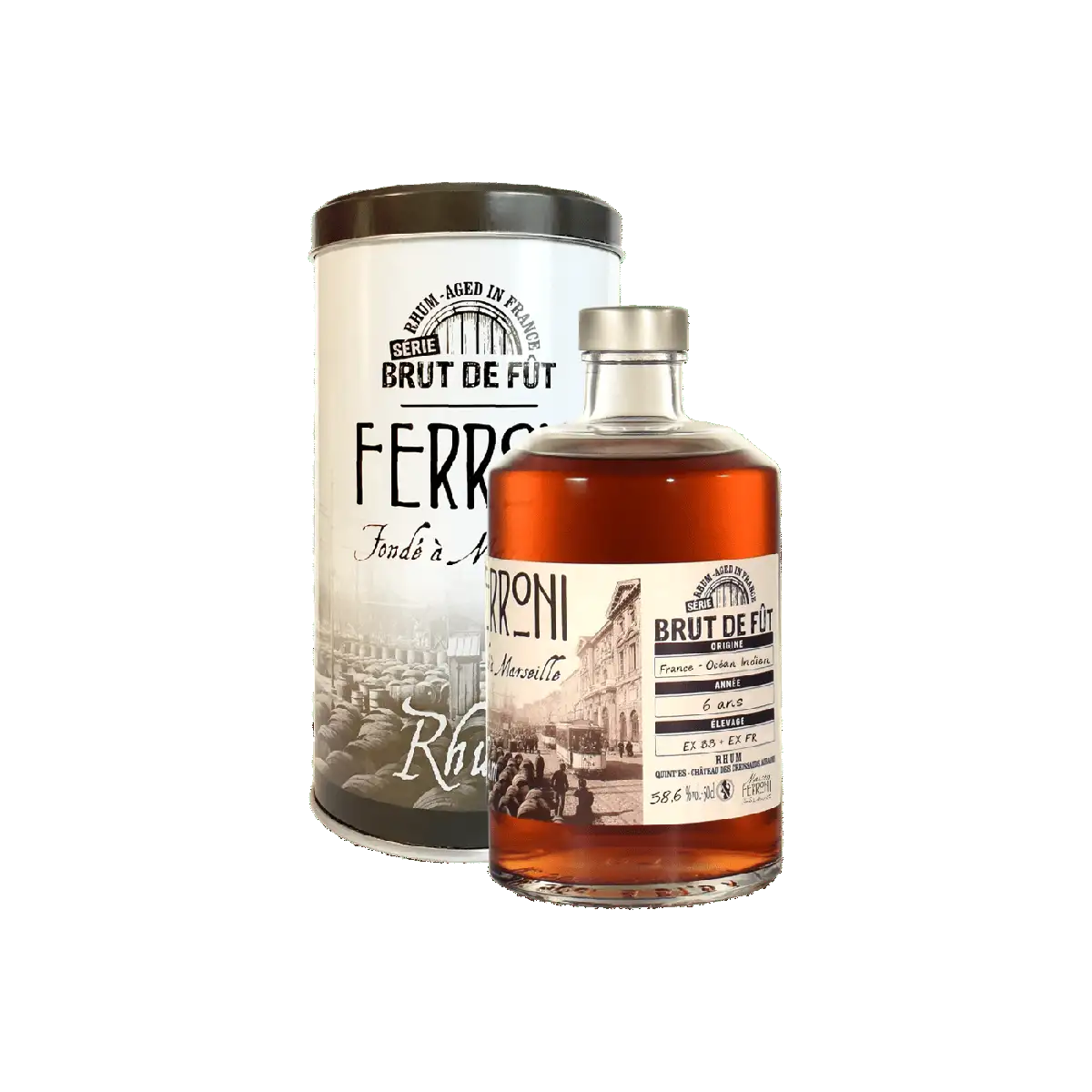 Bottle of Ferroni Rivière du Mât France - Ocean Indien 2016