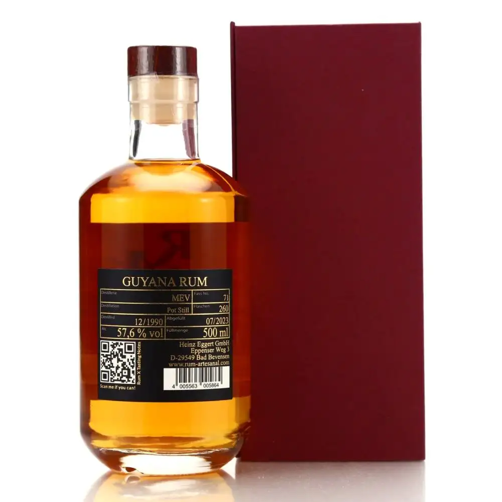 High resolution image of Enmore RA Guyana Rum MEV 1990