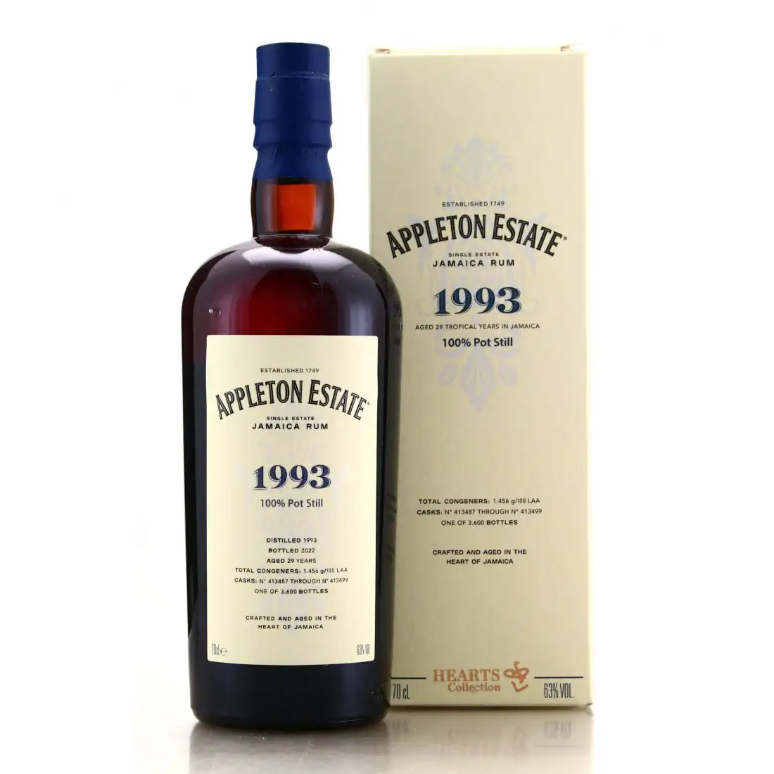 Bottle of Velier Appleton Hearts Collection - 1993