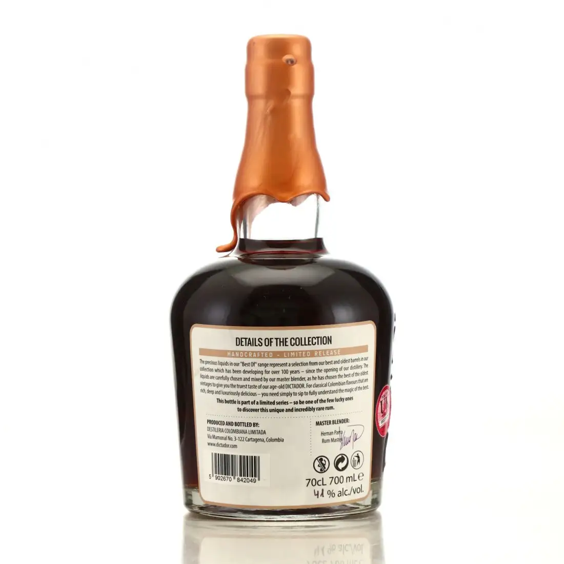 Hochauflösendes Bild von Dictador Best of 1980