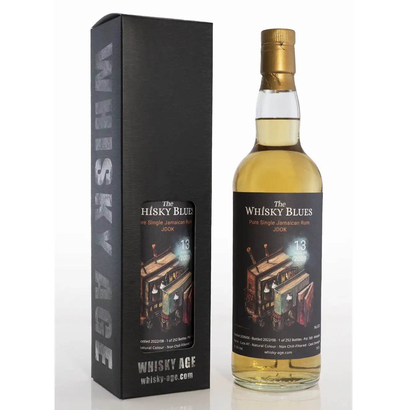 Bottle of Whisky AGE Hampden The Whisky Blues JDOK DOK 2009