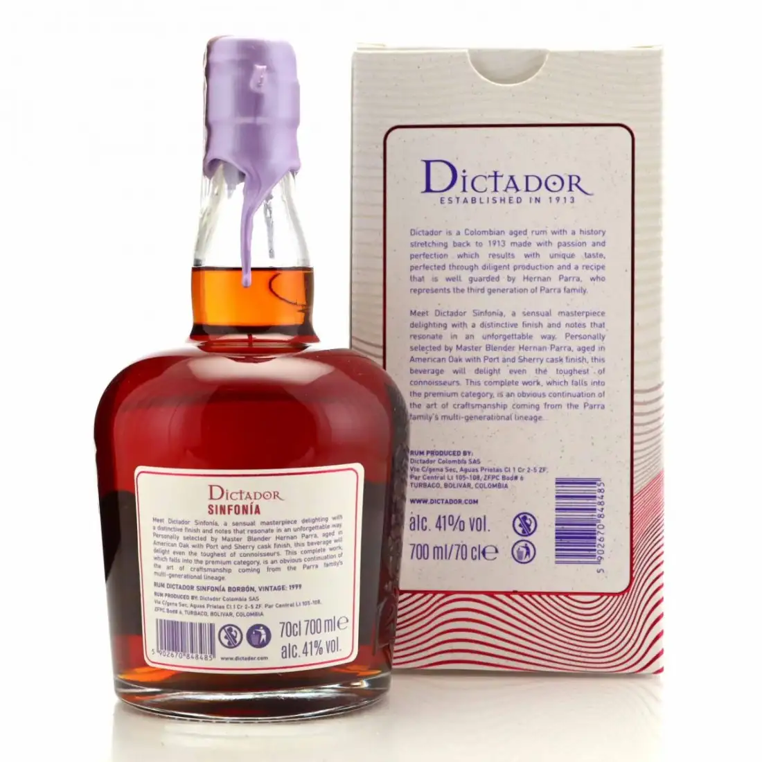 Hochauflösendes Bild von Dictador Sinfonía Borbón 1999