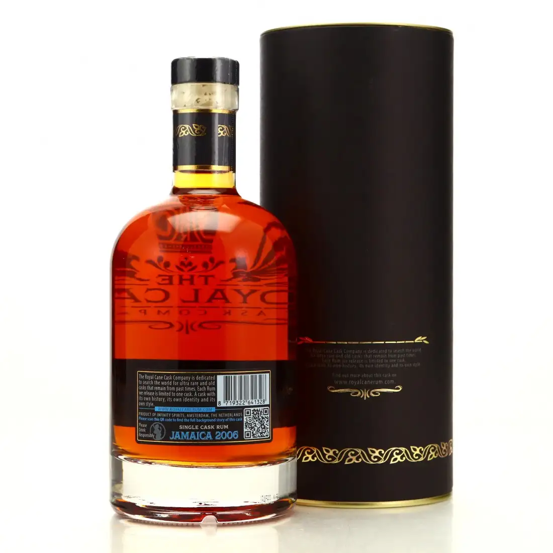 High resolution image of Infinity Spirits Long Pond The Royal Cane Cask Company Jamaica 2006
