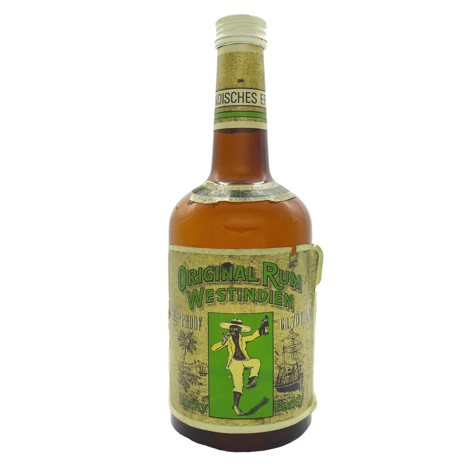 Bottle of Fr. Horstkotte Lucky Buddy Original Rum Westindien