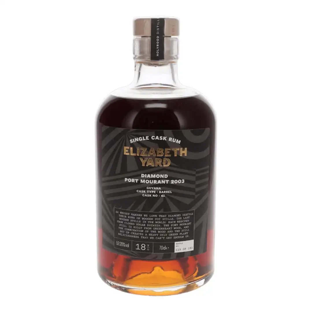 Bottle of Elizabeth Yard Port Mourant Single Cask Rum 2003