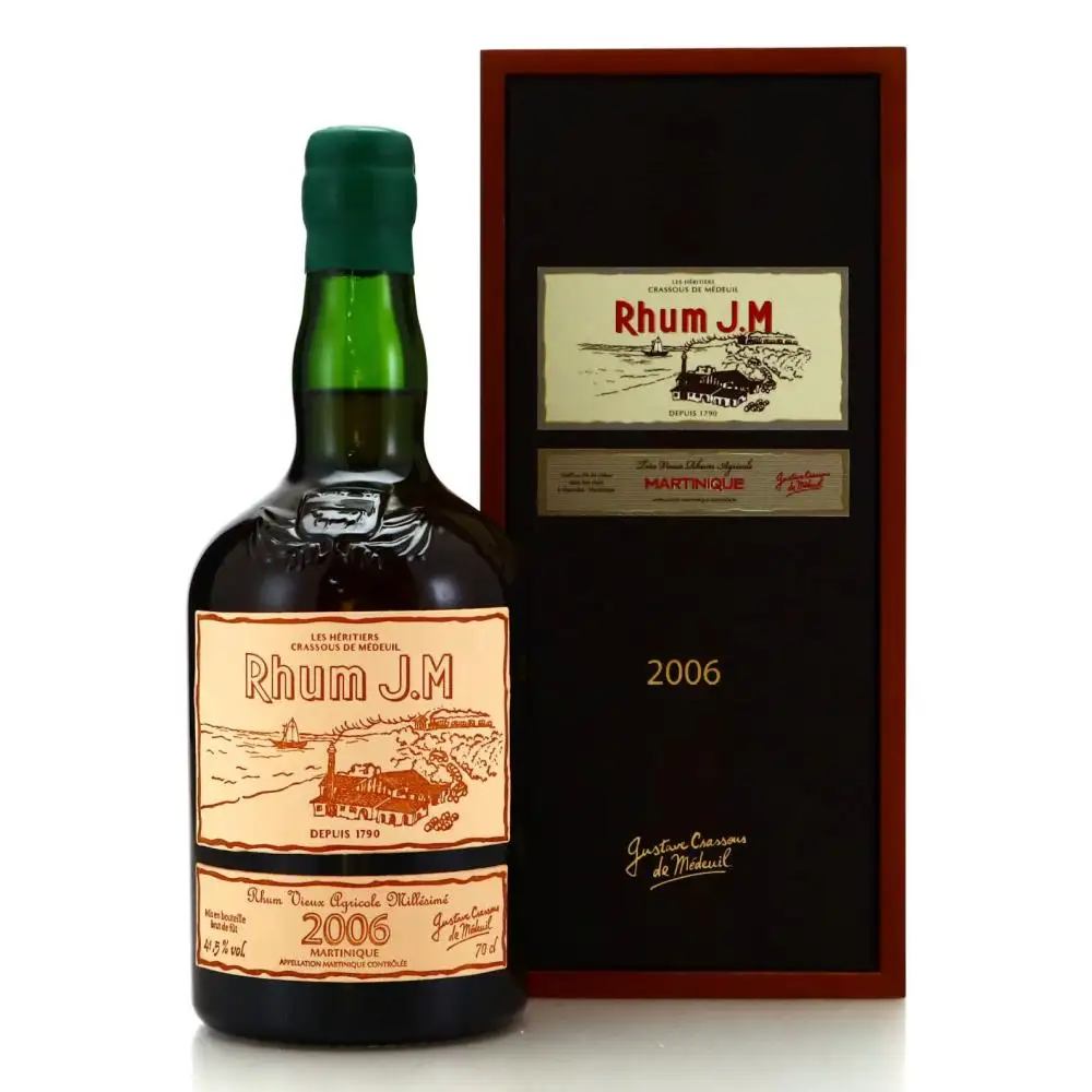 Bottle of Rhum J.M 2006
