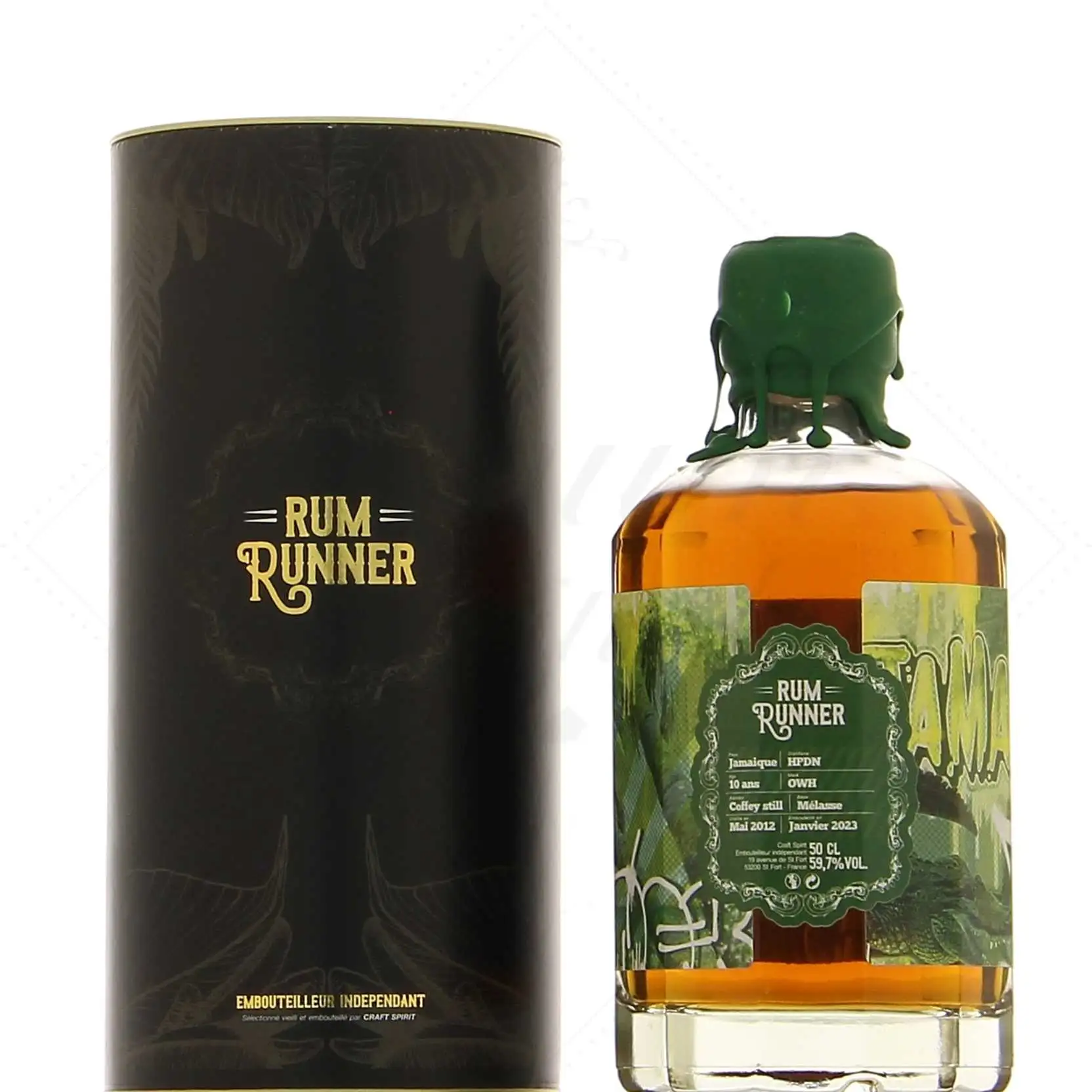 Bottle of Rum Runner Hampden OWH 2012