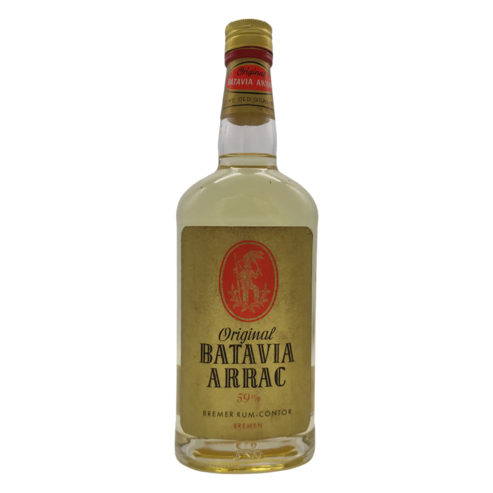 Bottle of Bremer Rum Contor Original Batavia Arrac