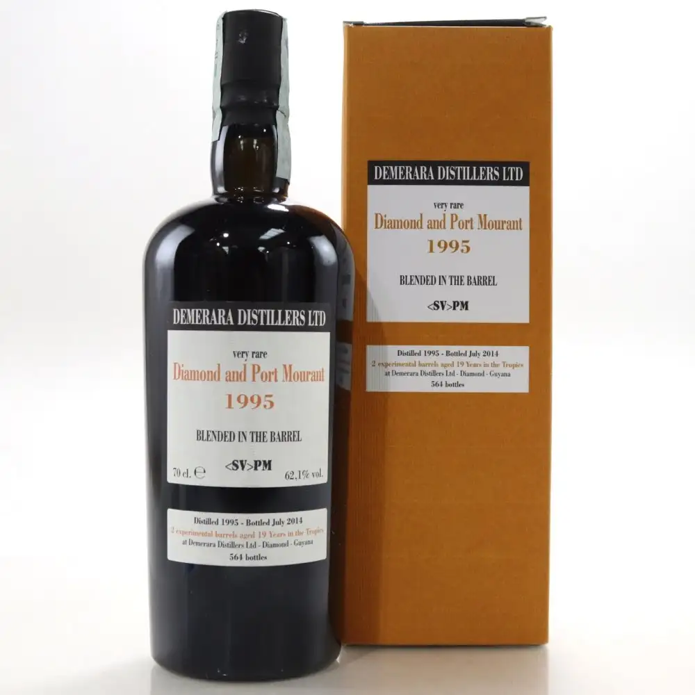 Bottle of Velier Diamond & Port Mourant <SV>PM 1995