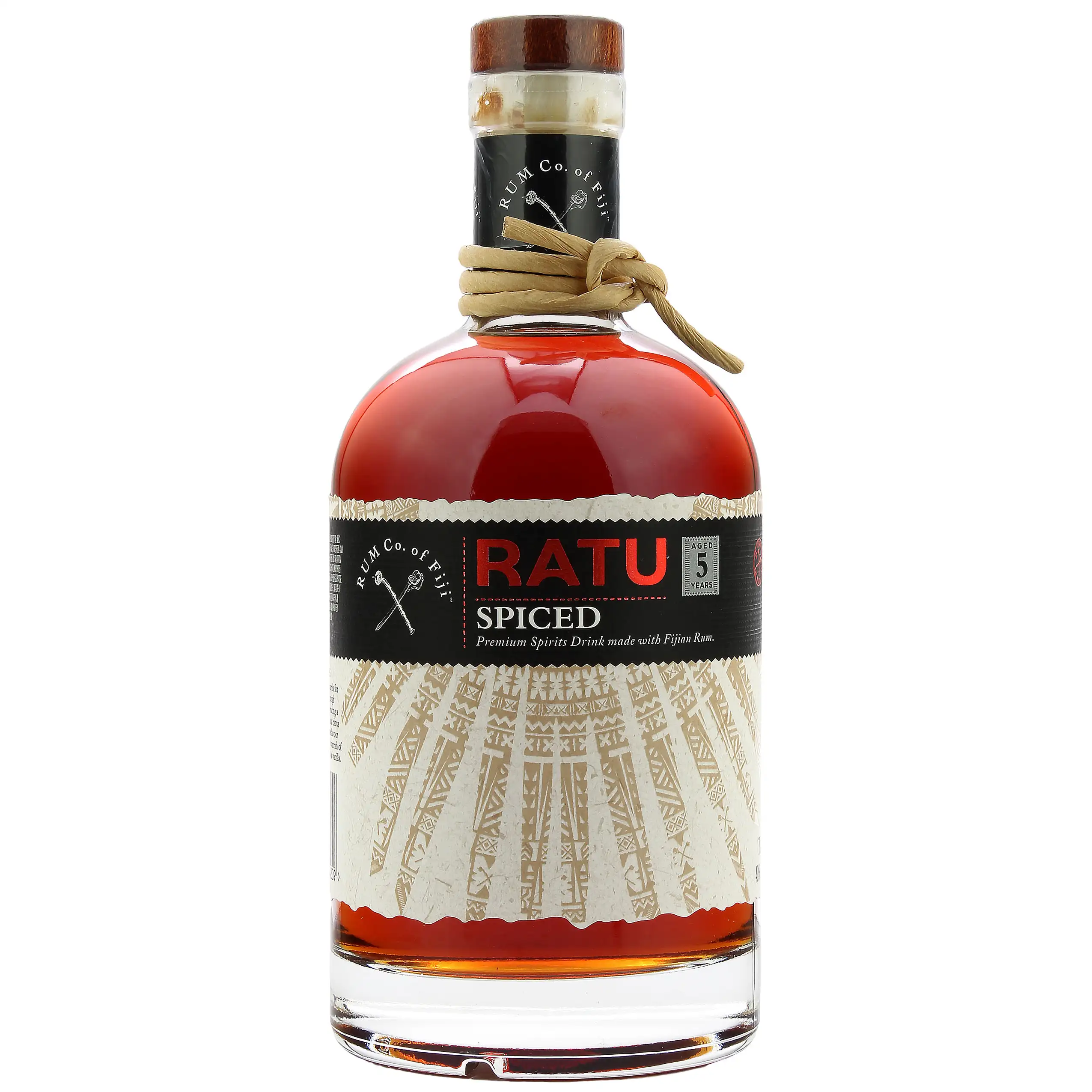 Bottle of Fiji Rum & Co Ratu Spiced