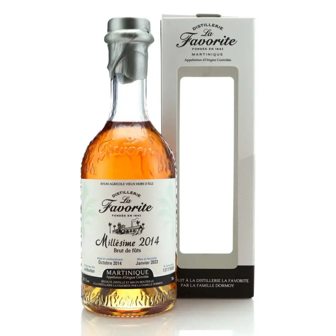 Hochauflösendes Bild von La Favorite Millésime 2014 BDF