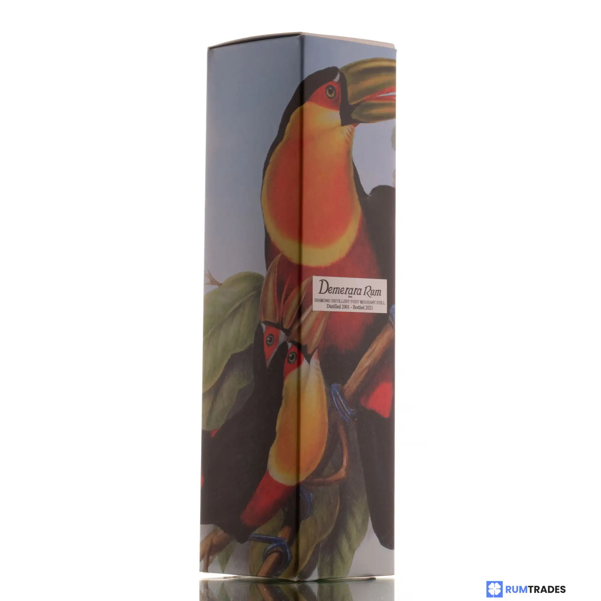 Hochauflösendes Bild von High Spirits Collection Diamond (Port Mourant) Demerara Rum (Toucans Collection) 2001