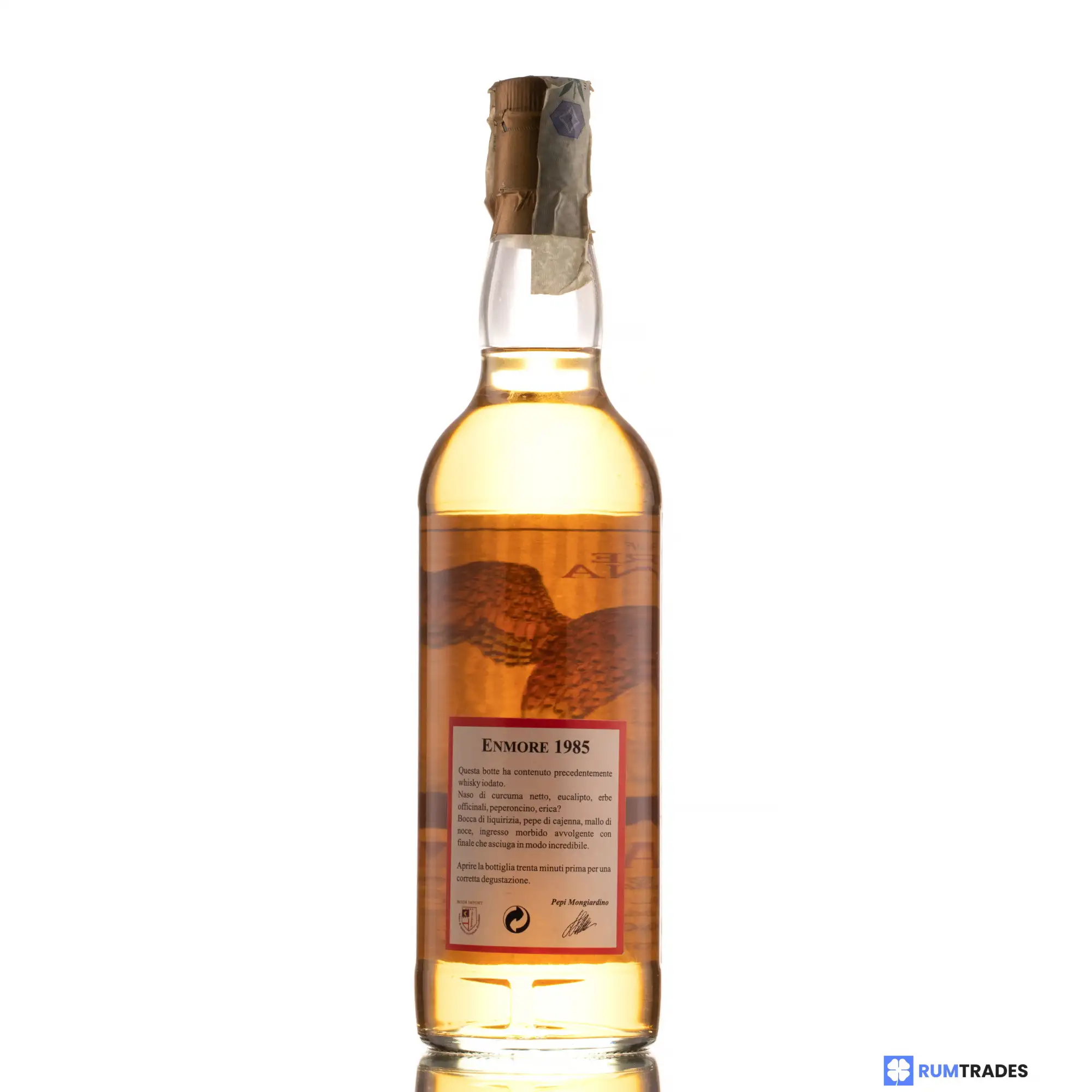 High resolution image of Moon Import Enmore (Versailles) Demerara Rum 1985