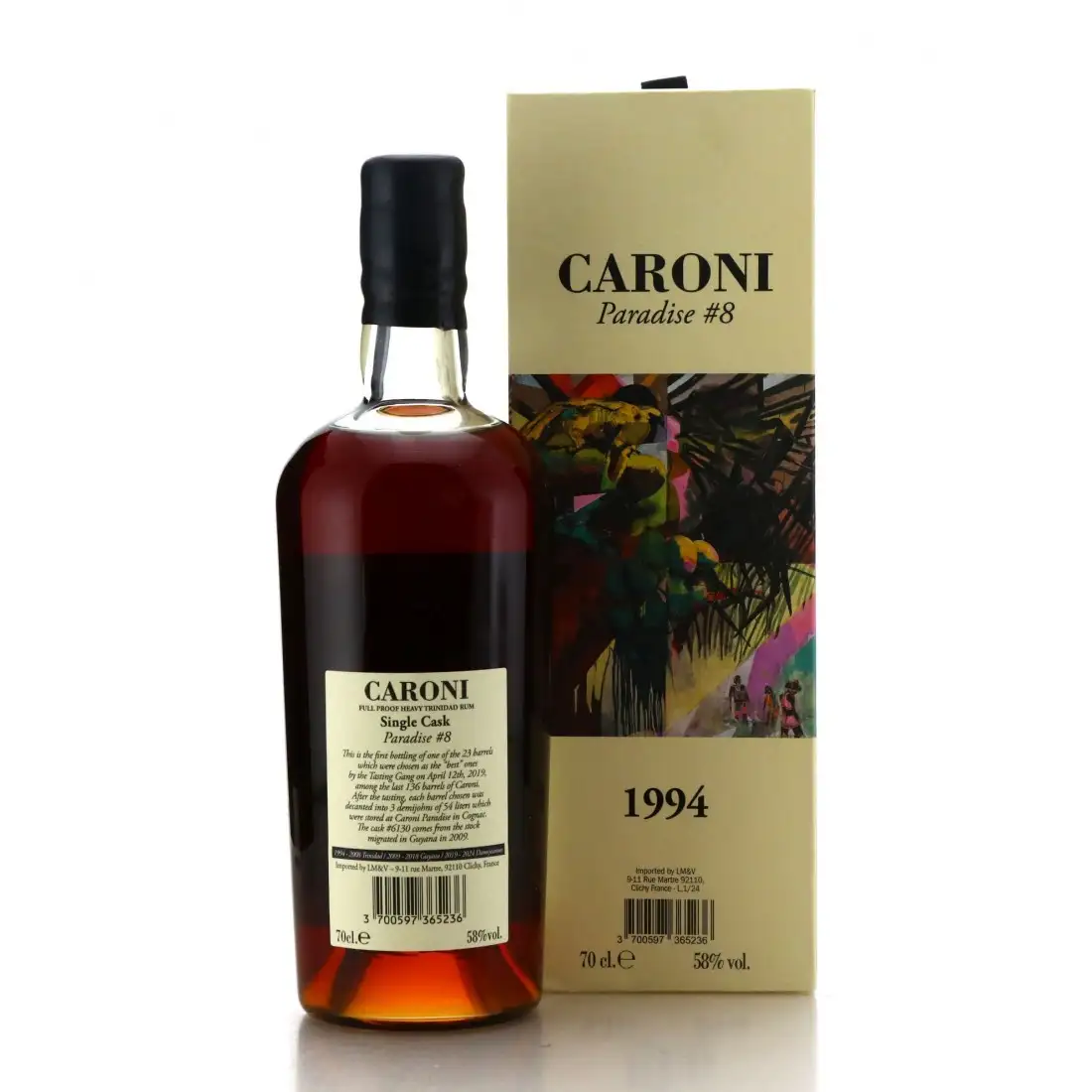 High resolution image of Velier Caroni Paradise #8 (Guyana Stock) 1994