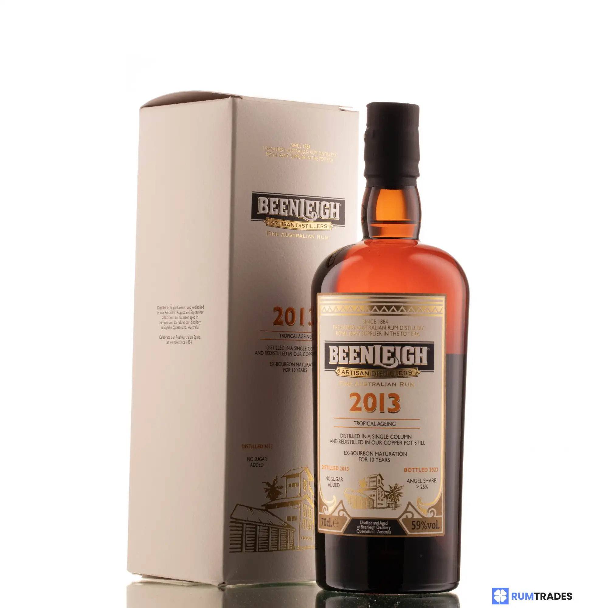 Bottle of Velier Beenleigh Fine Australian Rum 2013