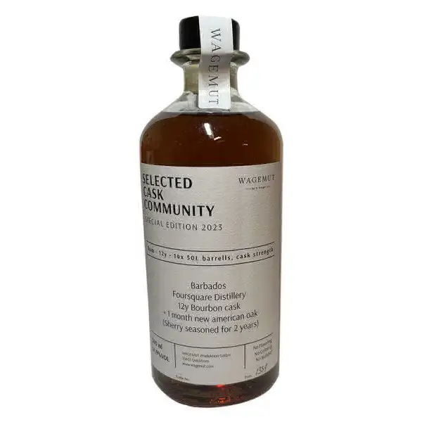 Bottle of N. Kröger Foursquare Wagemut Special Edition 2023 2011