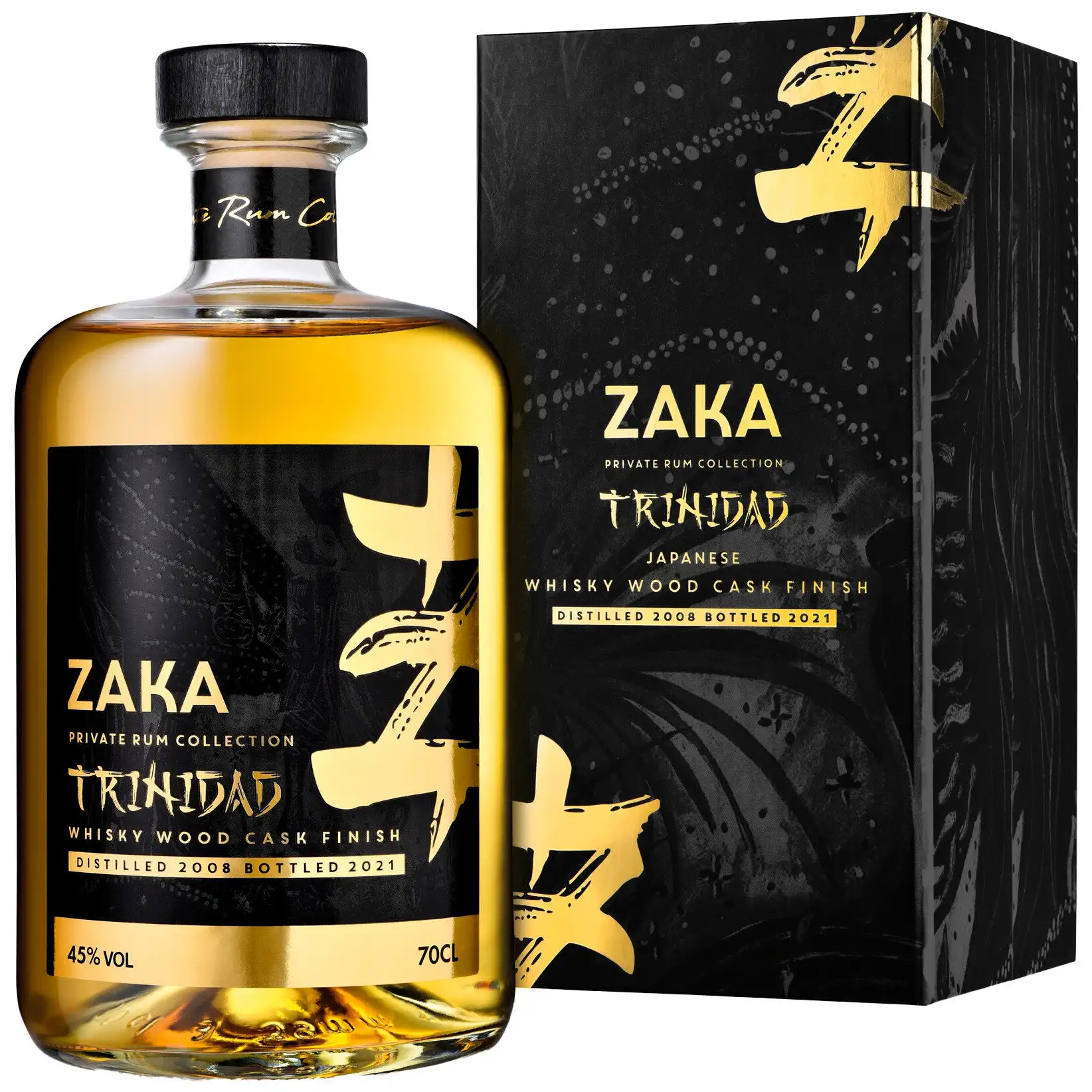 Bottle of Zaka Private Rum Collection (Japanese Whisky Cask Finish) 2008
