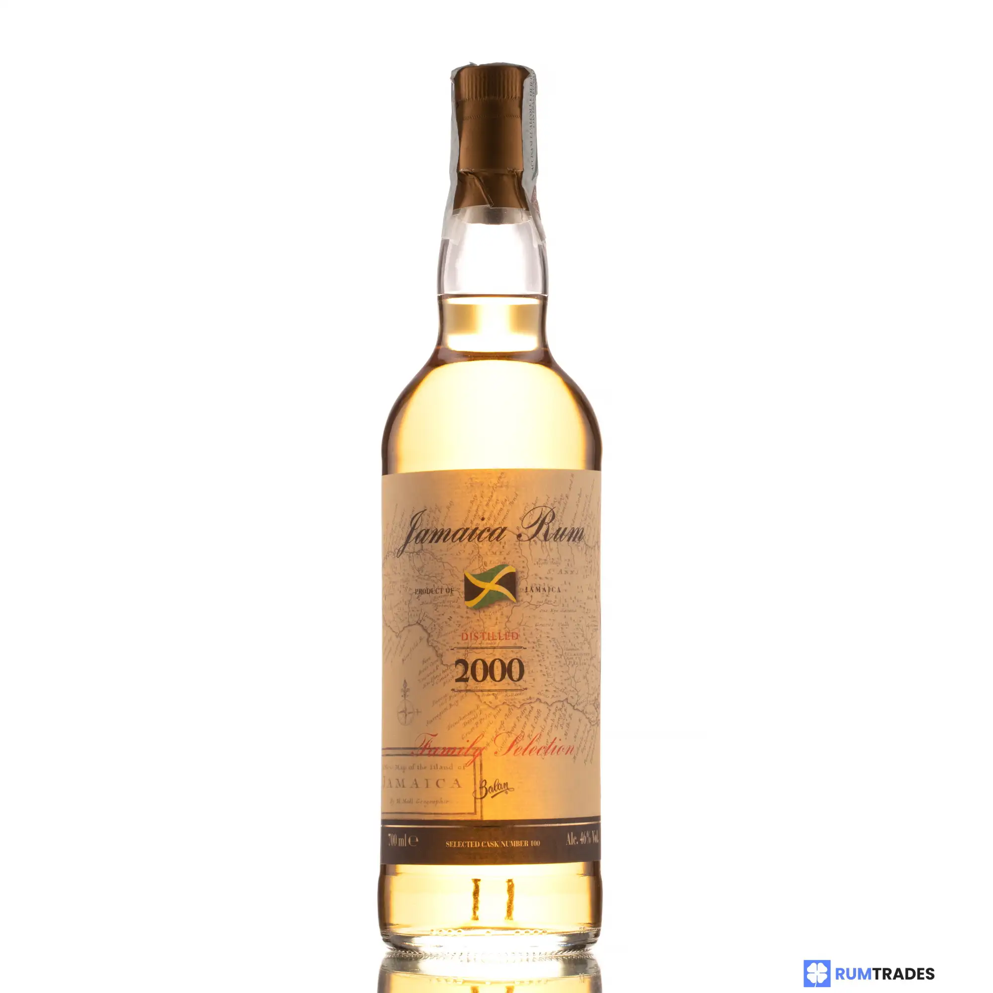 High resolution image of Balan Family Selection Jamaica Rum 2000