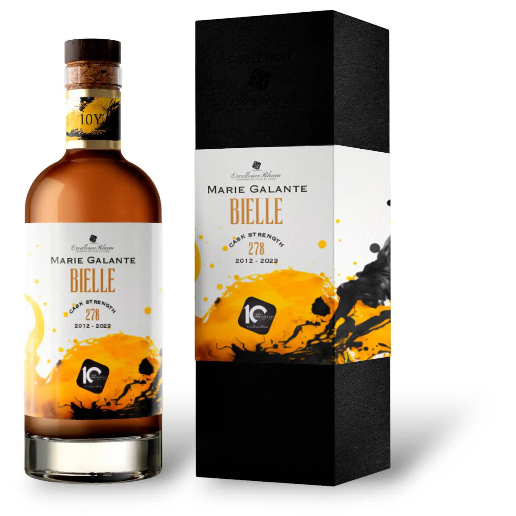 Bottle of Excellence Rhum Bielle 278 Collection (10th Anniversary) 2012
