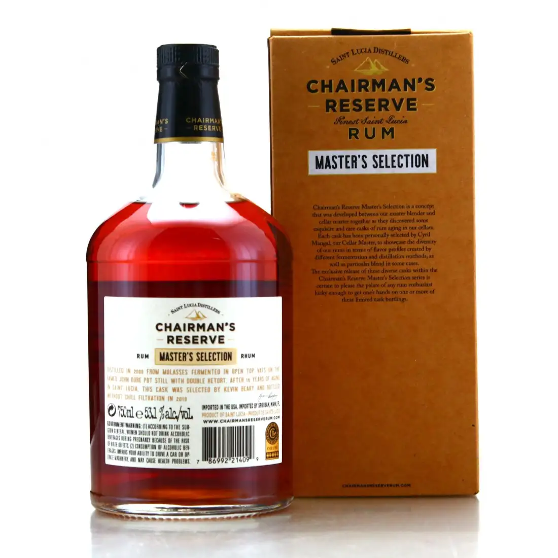 Image haute résolution de Chairman‘s Reserve Master‘s Selection (Three Dots and a Dash) 2000