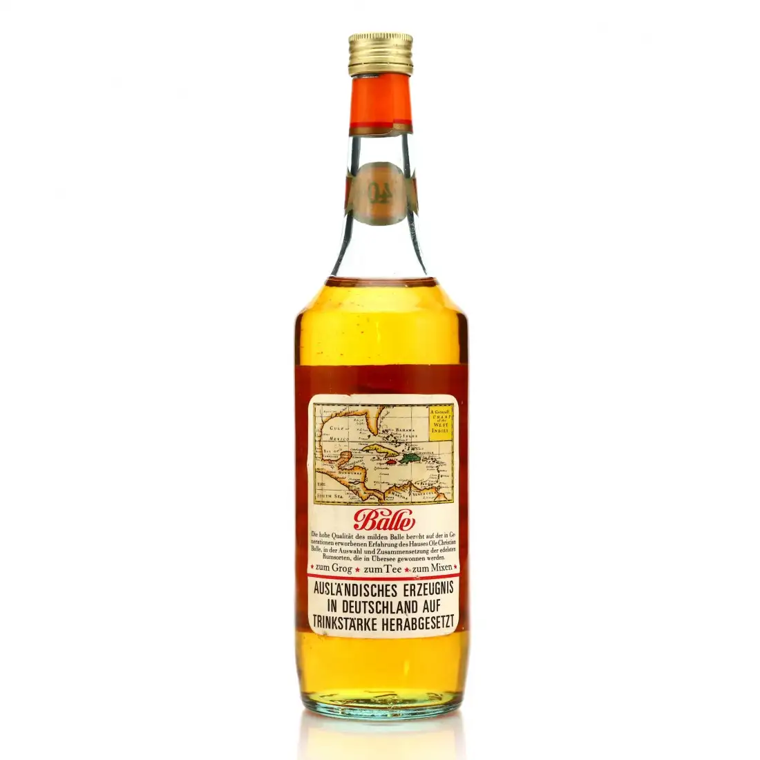 Hochauflösendes Bild von Der Milde Balle Rum Echt Übersee