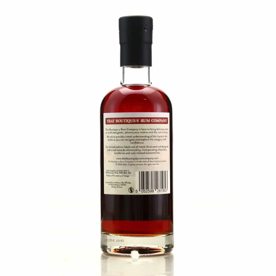 Image haute résolution de TBRC Caroni Caroni Distillery (French Exclusive) HTR