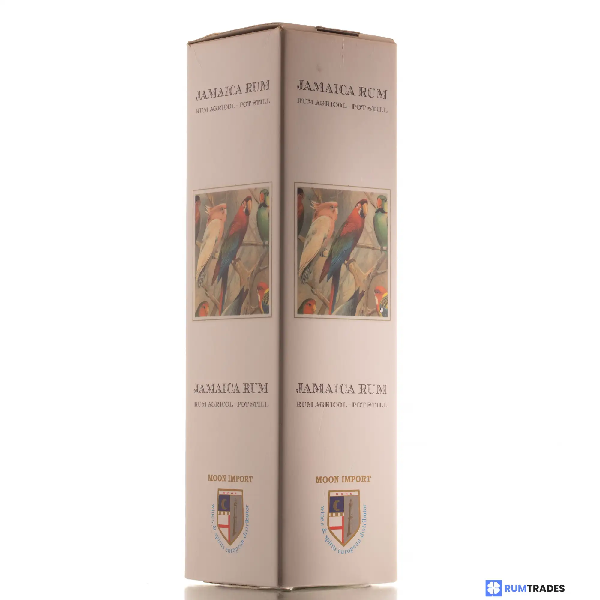High resolution image of Moon Import Clarendon Jamaica Rum 2002