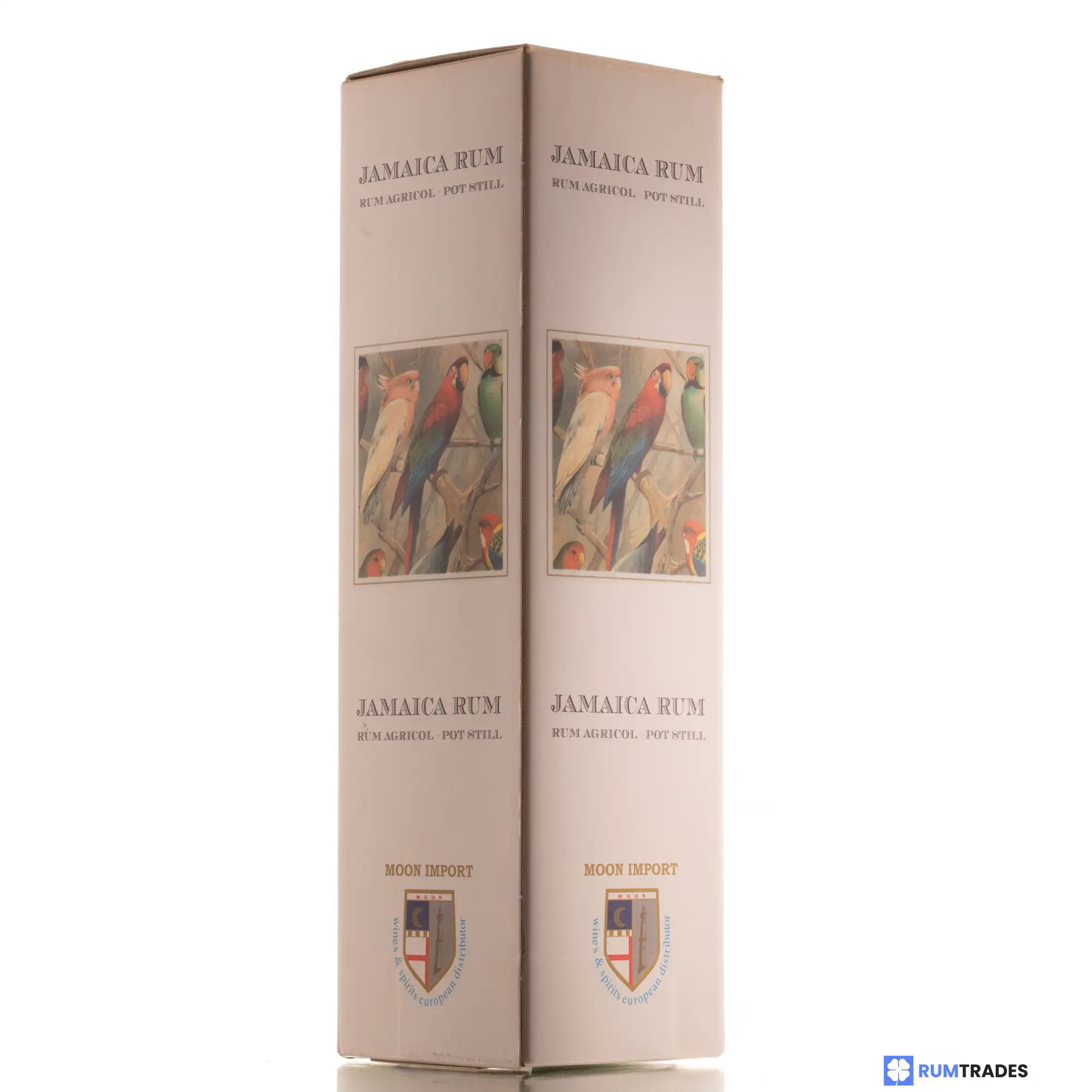 High resolution image of Moon Import Clarendon Jamaica Rum 2002
