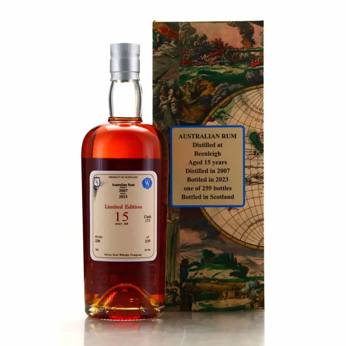 High resolution image of Silver Seal Beenleigh Australian Rum 2007