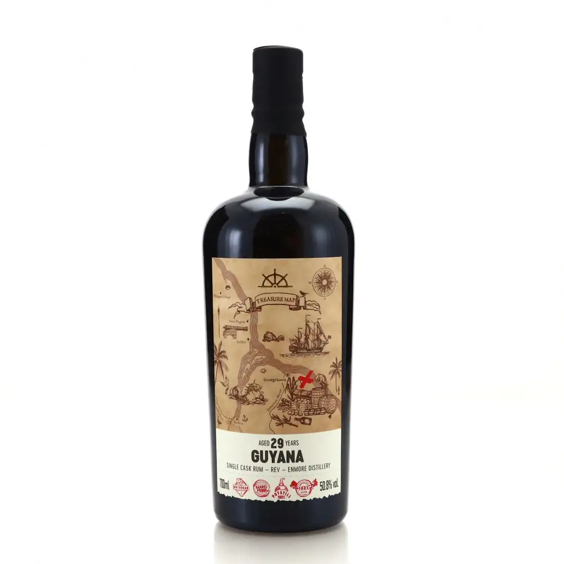 Bottle of Enmore Flensburg Rum Company Guyana REV 1994