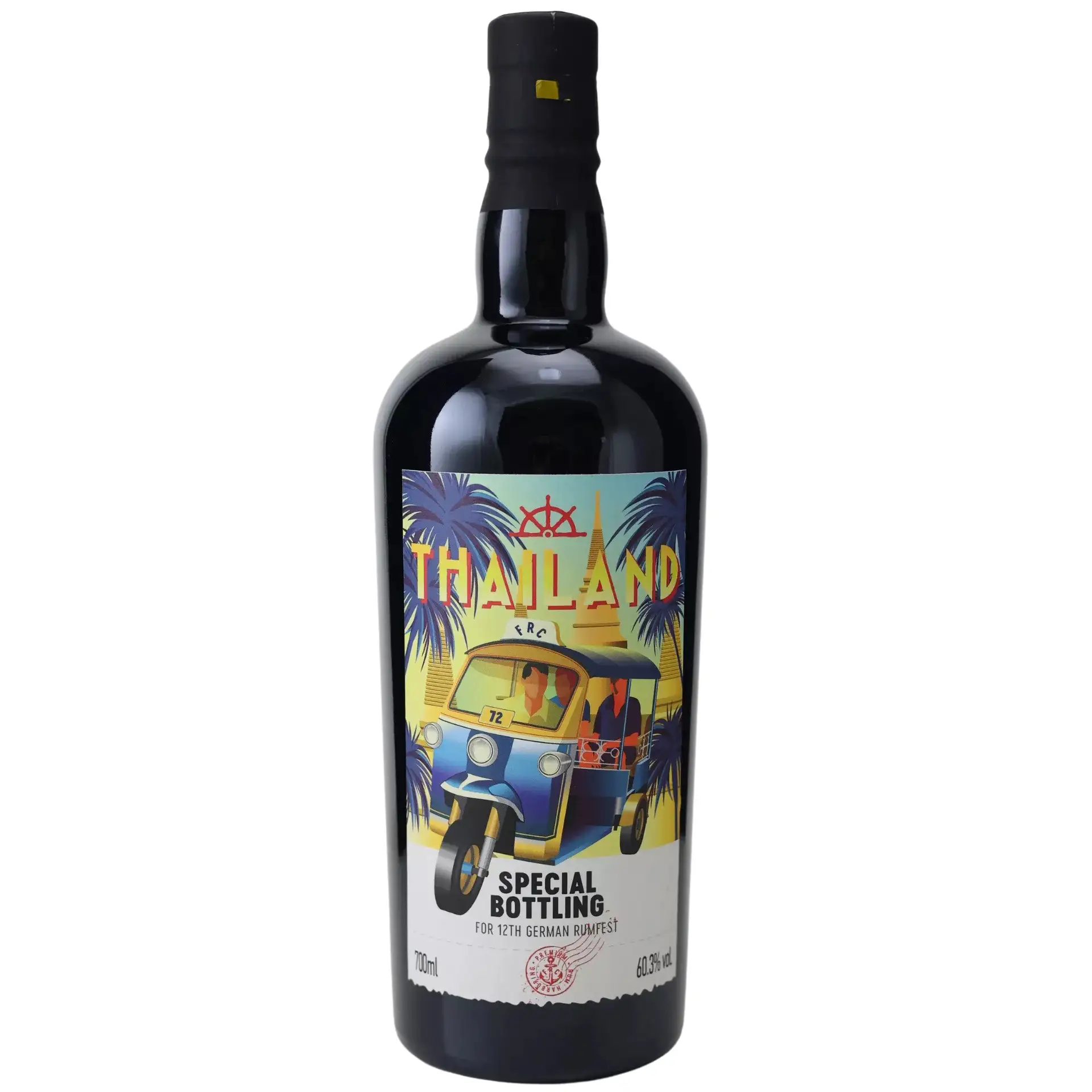 Bottle of Flensburg Rum Company Thailand (Special Bottling for 12th German Rumfest)