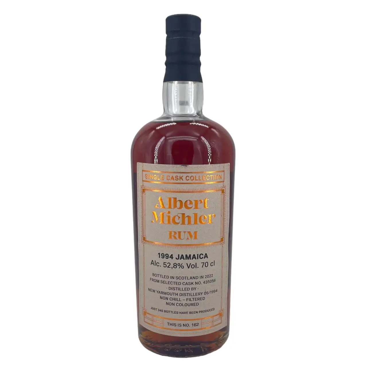 Bottle of Albert Michler Distillery New Yarmouth 1994 Jamaica