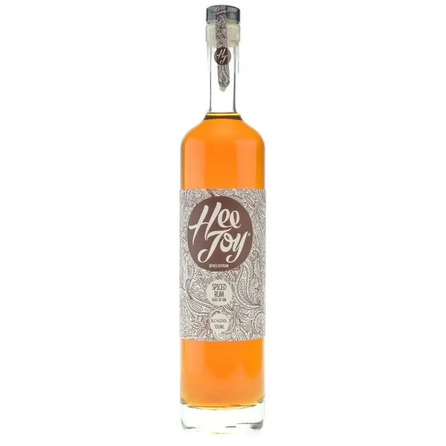 Bottle of Hee Joy Spiced Rum