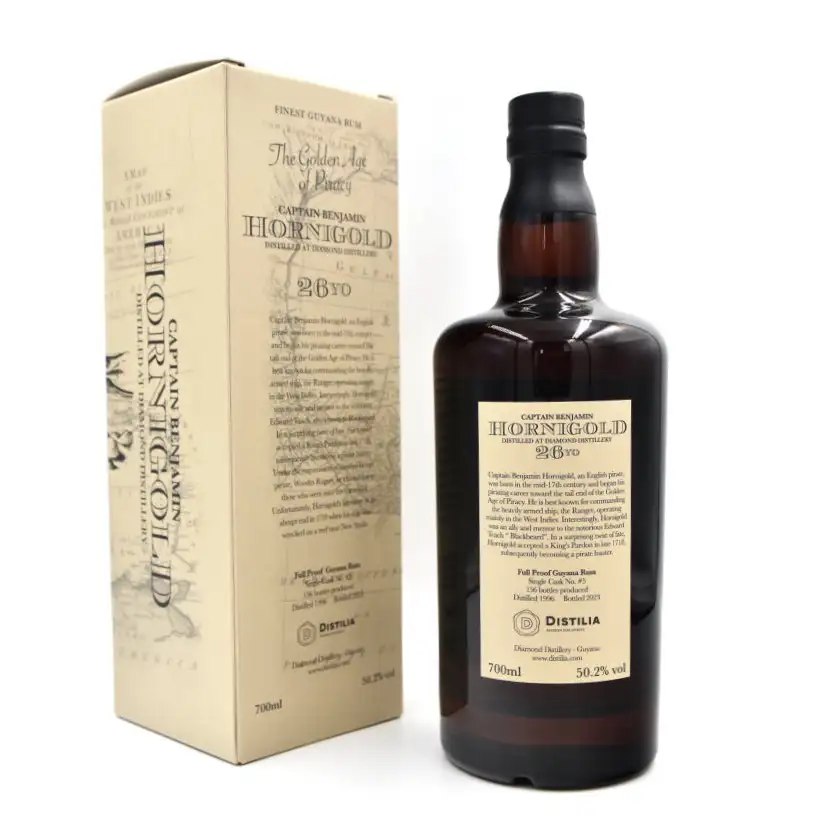 Hochauflösendes Bild von Distilia Diamond The Golden Age of Piracy Captain Benjamin Hornigold 1996