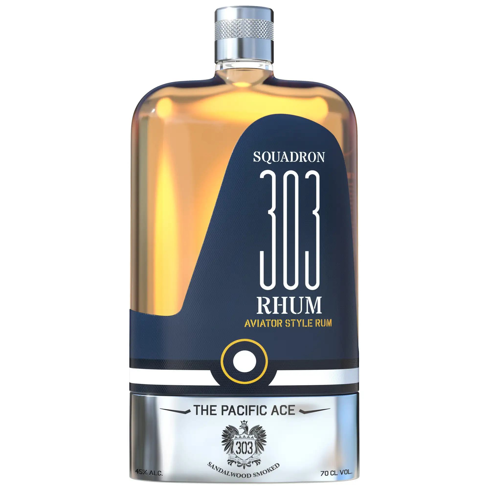 Bottle of Squadron 303 Aviator Style Rum - The Pacific Ace